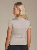 Μπλούζα basic - ώχρα - SINSAY - small2