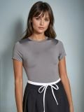 Maglietta basic - antracite - SINSAY - small1