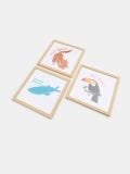Фоторамка 3 pack - різнобарвний - SINSAY - small3