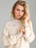 Pulover basic - bež - SINSAY - small4