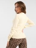 LADIES` SWEATER - ανοιχτο κιτρινο - SINSAY - small2