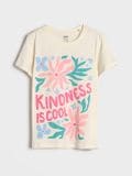 Boxy majica - krem - SINSAY - small1