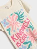 Boxy majica - krem - SINSAY - small3