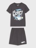 Komplet pižame Hot Wheels - temno siva - SINSAY - small2