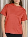 Majica Basic - koralna - SINSAY - small1