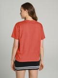 Majica Basic - koralna - SINSAY - small5