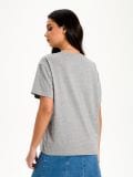 Majica Basic - svetlo siva - SINSAY - small4