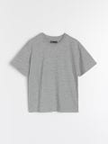 Majica Basic - svetlo siva - SINSAY - small2