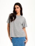 Majica Basic - svetlo siva - SINSAY - small1