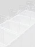Pudełka do przechowywania 5 pack - biały - SINSAY - small5