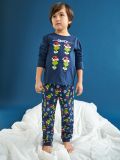 Grinch pyjama set - navy - SINSAY - small1