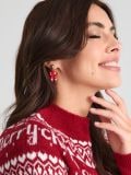 Сережки, 6 пар - різнобарвний - SINSAY - small2