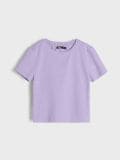Crop top - λιλα - SINSAY - small6