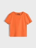 Top scurt - portocaliu - SINSAY - small2