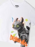 Dvodijelna pidžama How to train your dragon - bijelo - SINSAY - small3