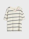 Boxy majica - krem - SINSAY - small3