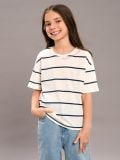 Boxy majica - krem - SINSAY - small1