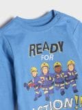 Лонгслів Fireman Sam - синій - SINSAY - small2