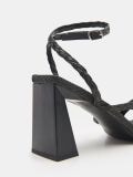 Sandali con tacco largo - nero - SINSAY - small2