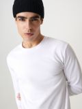 Langarmshirt - Weiß - SINSAY - small2