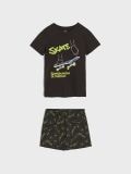 Pidžama s printom - sivo - SINSAY - small2