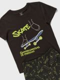 Pidžama s printom - sivo - SINSAY - small3