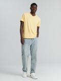Tricou cu mânecă scurtă - galben - SINSAY - small5