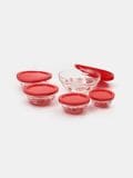 Toidunõu 5 pack - punane - SINSAY - small2