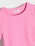 Футболка з короткими рукавами - пастельний рожевий - SINSAY - small8