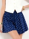 Shorts aus Viskose - Navy - SINSAY - small1
