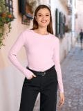 Ženska spodnja majica - roza - SINSAY - small4