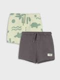 Komplet od 2 para kratkih pantalona - svetlozelena - SINSAY - small1