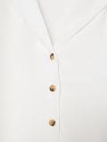 Cămașă din satin - crem - SINSAY - small5