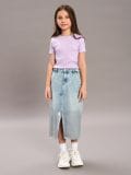 Футболка з короткими рукавами - Фіолетовий - SINSAY - small2