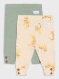 Hlače 2 pack - krema - SINSAY - small1