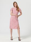 Rochie midi - roz-pudră - SINSAY - small2