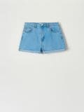 Mom fit šorc visokog sruka - plava - SINSAY - small3