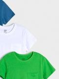 Majica - 3 komada - zeleno - SINSAY - small11
