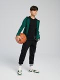 Sportske jogger hlače - crno - SINSAY - small2