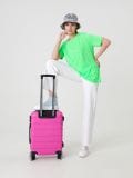 Valigia da cabina - fucsia - SINSAY - small1