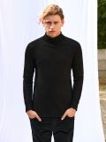 Sweter z golfem - czarny - SINSAY - small1
