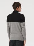 Sweter z golfem - szary - SINSAY - small3