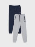 Hlače 2 pack - srednje siva - SINSAY - small2