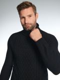 Sweter z golfem - czarny - SINSAY - small2