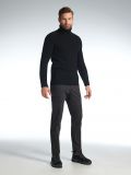 Sweter z golfem - czarny - SINSAY - small3