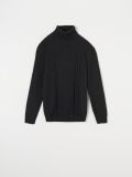 Sweter z golfem - czarny - SINSAY - small1