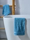 Baumwollhandtücher 2er Pack - Hellblau - SINSAY - small1