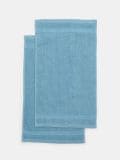 Baumwollhandtücher 2er Pack - Hellblau - SINSAY - small2