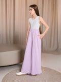 Wide leg pantalone - lavanda - SINSAY - small1