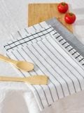 Komplet od 3 kuhinjske krpe - bijelo - SINSAY - small3